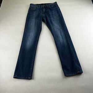 Vintage Outpost Makers Size 29x30 Women Jeans Slim Straight Mid Rise Blue Denim
